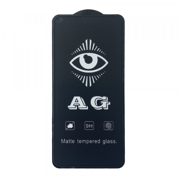 Захисне скло AG для Honor 20 Pro Full Glue (0.3 мм, 2.5D) матове, чорне
