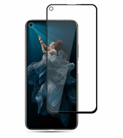 Захисне скло Huawei Honor 20 (2019)  ⁇  Nova 5T  ⁇  YAL-L21 Full Glue (0.3 мм, 2.5D) чорне