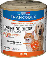 170385 Francodex Brewer Yeast Cat Dog, 60 шт