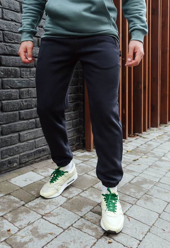 Темно-сині спортивні штани Staff navy fleece
