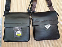 Мужская сумка-планшетка из эко-кожи 19×16.5×5см, планшетка мужская деловая