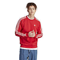 Толстовка Adidas Adicolor Classics 3-Stripes Crew Better Scarlet Доставка від 14 днів - Оригинал