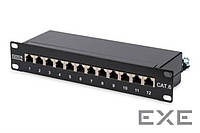 Патч-панель Digitus 10" 1U 12 портов cat.6 STP в сборе (DN-91612S)