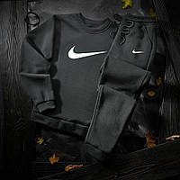 ЗИМА Nike великий Світшот чорні+штани чорні
