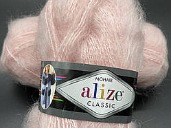 Пряжа Mohair classic New-271 світло-рожевий