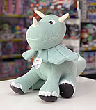 М'яка іграшка MIGROS Дракончик - носоріг 40 см подарунок на рік дракона, фото 4