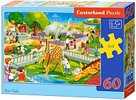 Castorland Puzzle 60. Zoo Visit / Відвідування зоопарку