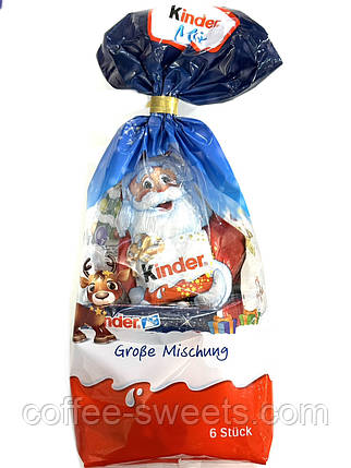 Новорічний набір солодощів Kinder Mix Grobe Mischung 201 г, фото 2