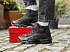 Nike Air Max 95 Sneakerboot Black Чоловічі термо кросівки Найк 95 Снікербут чорні високі термошкарпетка єврозима, фото 8