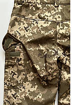 Тактичні зимові штани піксель SOFT SHELL ВСУ 46-58 р, фото 2