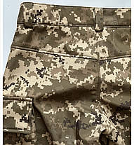 Тактичні зимові штани піксель SOFT SHELL ВСУ 46-58 р, фото 3