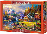 Castorland Puzzle 1500. Mountain Hideaway / Будиночок у горах