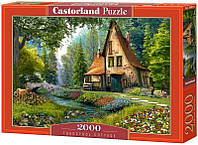 Castorland Puzzle 2000. Toadstool Cottage / Котедж у лісі