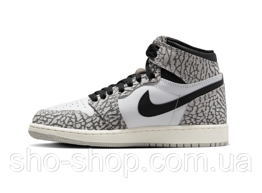 Кроссовки Nike Air Jordan 1 Retro High OG "White Cement"