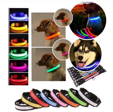 Ошейник Светящийся GLOW (200), фото 1