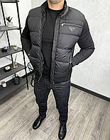 Чоловіча куртка Prada H3950 чорна