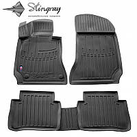 Резиновые 3D коврики в салон на Mercedes-Benz W212 E 2009-2016 Stingray