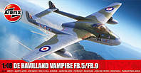 Пластикова модель 1/48 Airfix 6108 De Havilland Vampire FB.5/FB.9