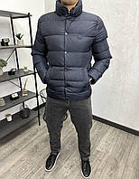 Мужская зимняя куртка Armani Exchange H3954 синяя