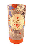 Чай Ловаре подарочный новогодний Lovare Winter Tea тубус 80г