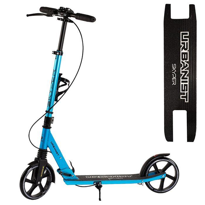 Двоколісний самокат Skyper Urbanist SY-05112, ручне гальмо, синій