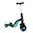 Самокат 3в1 JT 20255 Best Scooter, самокат-велобіг-велосипед чорно-блакитний, фото 6