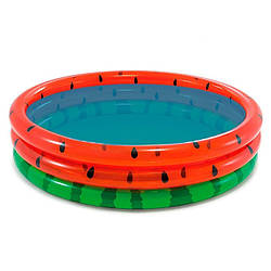 Надувний басейн Intex 58448 Кавун, 581 літр, 168 х 38 см