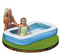 Надувний дитячий басейн Intex 57403, 90 літрів, 166х100х25 см