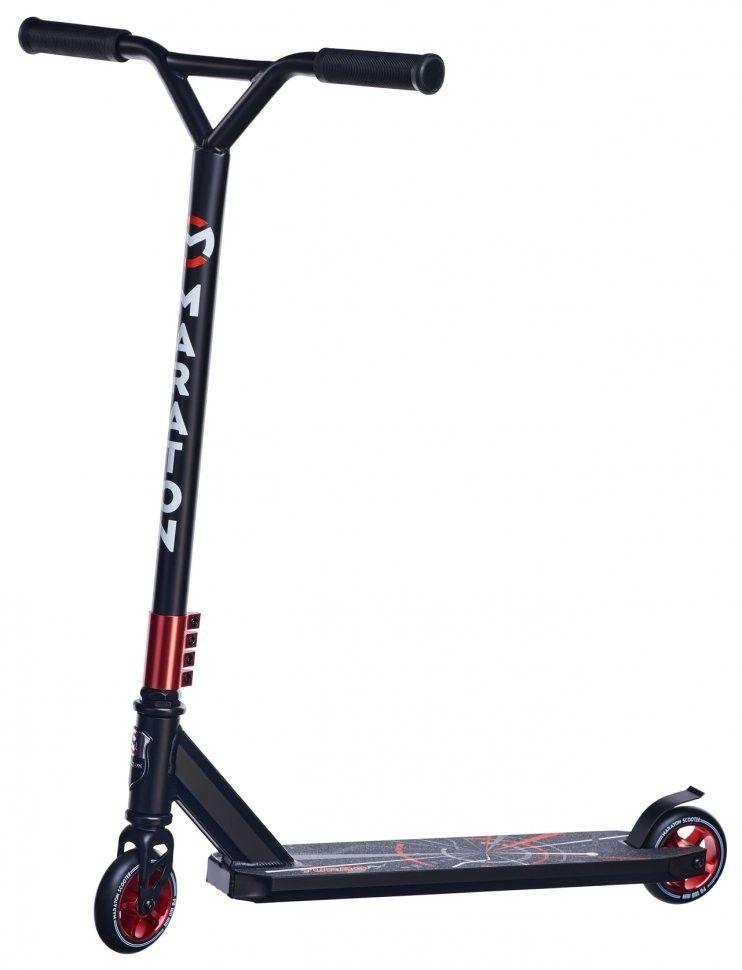 Самокат трюковий Maraton TURBO, Червоний