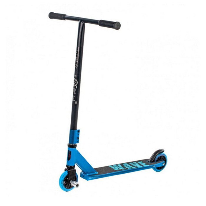 Самокат трюковий WAVE Classik HIC Explore, з 1 пегою, HIC, діаметр коліс 110 мм, пластикові диски, синій, фото 1