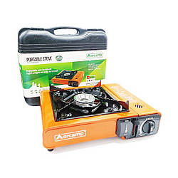 Портативна газова плита Orcamp CK501 у кейсі помаранчева
