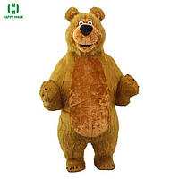 Надувной Костюм ( Пневмокостюм, Пневморобот ) Бурый Медведь, Brown, 2 м