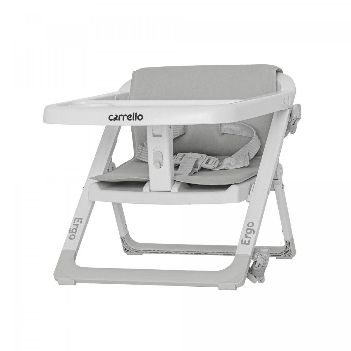 Стільчик-Бустер для годування CARRELLO Ergo CRL-8403 (Light Grey) Світло-сірий