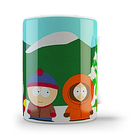 Кружка Sava Family South Park Южный парк Эрик, Стэн, Кенни и Кайл SP.02.11 SF DS