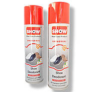 Дезодорант SHOW для взуття 250 мл для всіх видів шкіри та текстилю, фото 2