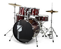 Акустична барабанна установка Millenium Focus 22 Drum Set Red