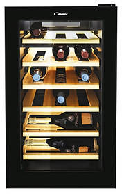 Candy Холодильник для вина, 70x40х55, холод.відд.-73л, зон - 1, бут-21, ST, дисплей, чорний  Baumar - Завжди Вчасно