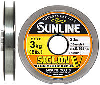 Леска Sunline Siglon V 30m #1.0/0.165mm 3.0kg Леска рыболовная Леска для рыбалки