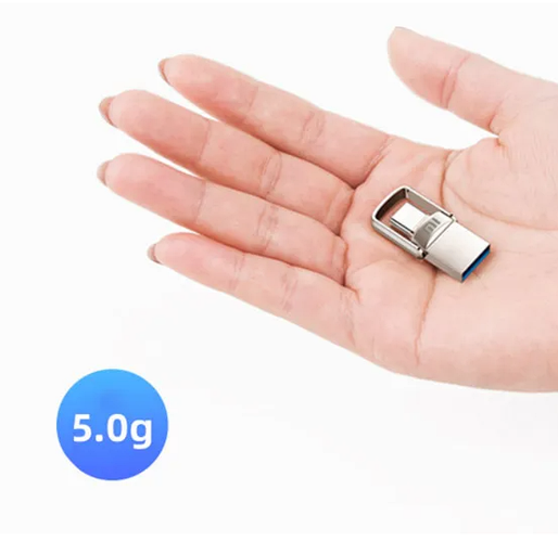 Металева флешка MI 2 TB. 2-в-1 Type C і USB 3.1 (ID#2003576549), ціна ...