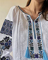 Вишиванка жіноча Грона (машинна вишивка)