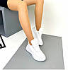 Кросівки жіночі зимові шкіряні стильні білі 41р, фото 4