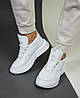 Кросівки жіночі зимові шкіряні стильні білі 41р, фото 7