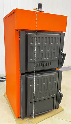 58 кВт Чавунний твердопаливний котел Thermasis KAPPA  KP10 (дрова, вугілля), фото 2