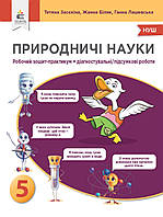Природничі науки 5 клас. Зошит-практикум + діагност.роботи. Засєкіна, Білик, Лашевська.