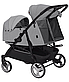 Коляска універсальна 2 в 1 для двійні, CARRELLO Connect CRL-5502/1 Cotton Beige, бежева, Карелло Коннект, фото 10
