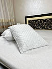Подушка для сну холофайбер стьобана 70*70см, фото 4