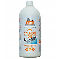 Brit Care Salmon Oil Масло лосося для кожи и шерсти - 1 л