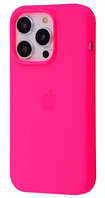 Чохол Silicone Case Full для iPhone 14 Pro Max (Різні Кольори) Bright Pink