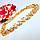 Жіночий браслет Love, медичний сплав Xuping, позолота 18К, фото 2