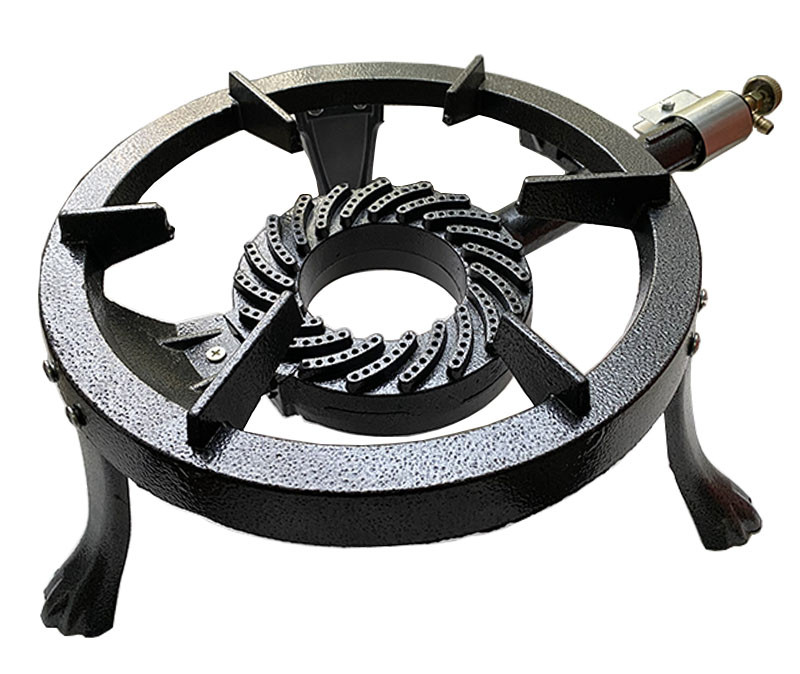 Газова плита таганок чавун 7 кВт – для казана, автоклава, дачі, кемпінгу, фото 1